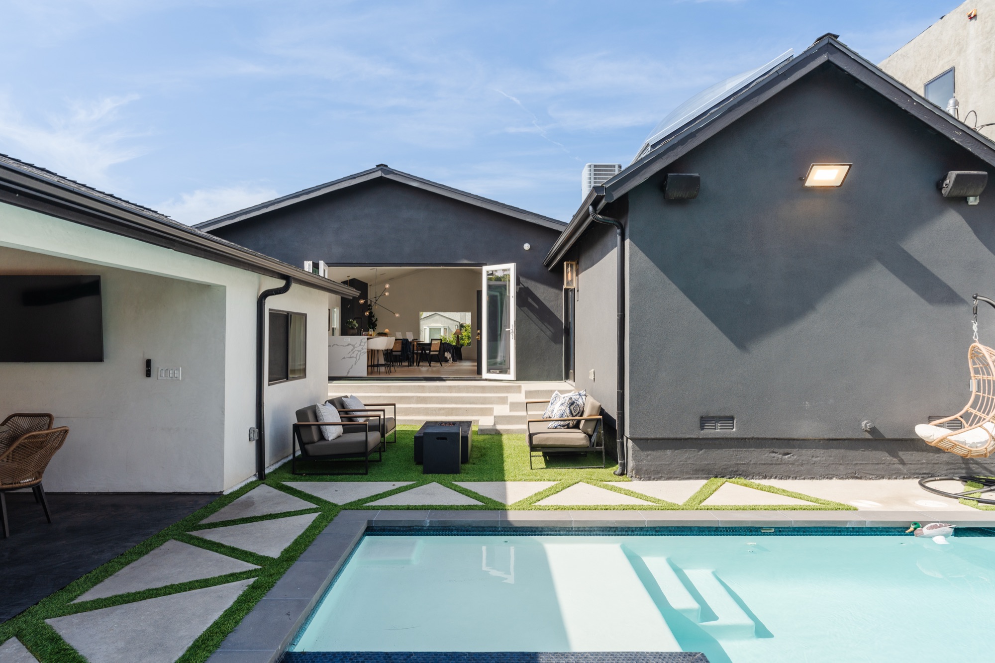 Exterior yard - Levi family — New Vision Builders