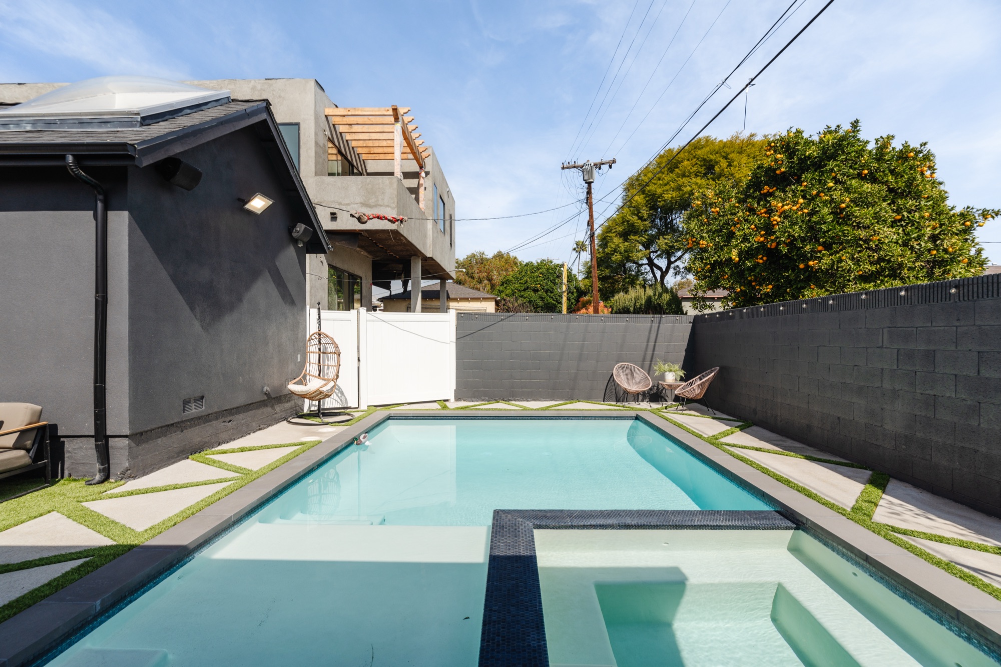 Exterior yard - Levi family — New Vision Builders