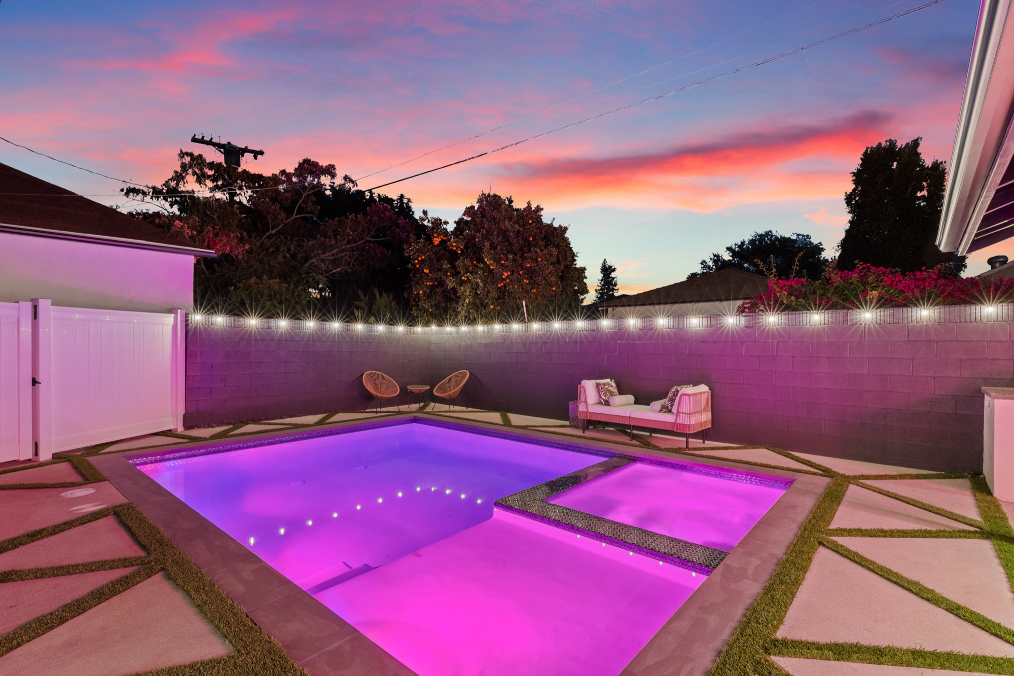 Exterior yard - Levi family — New Vision Builders