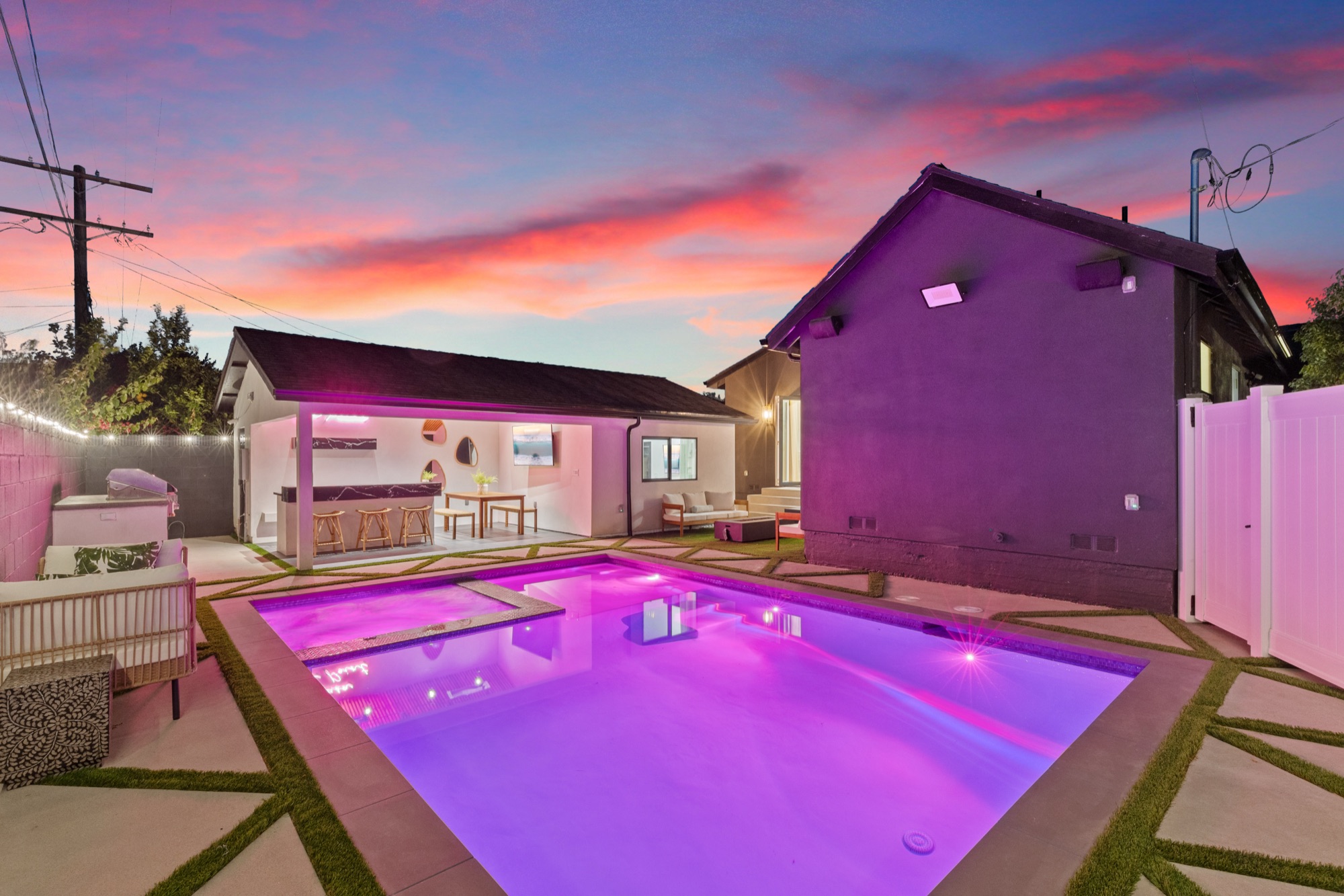 Exterior yard - Levi family — New Vision Builders