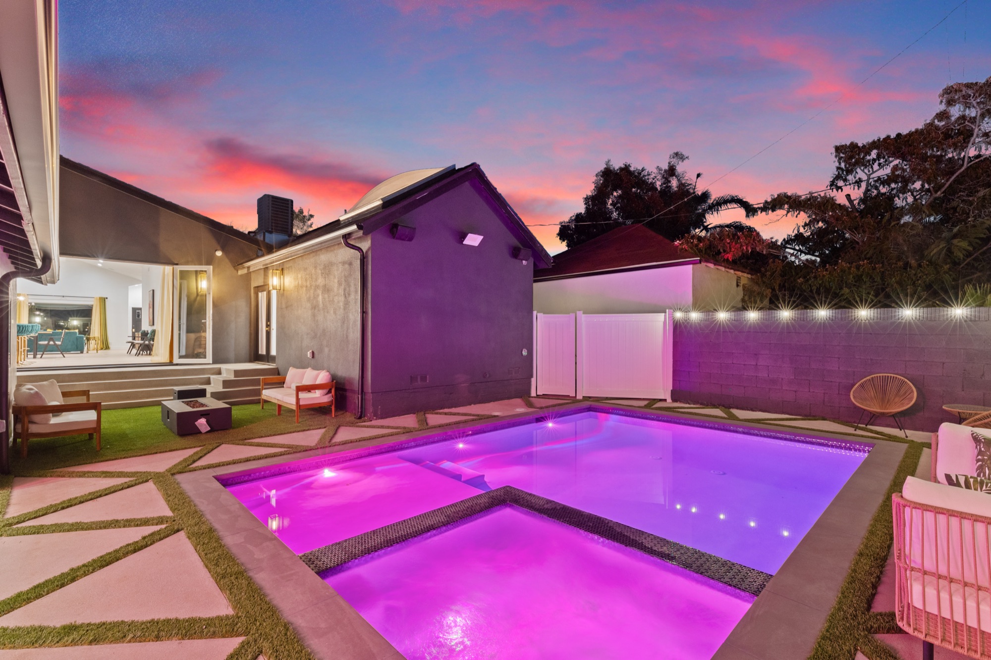 Exterior yard - Levi family — New Vision Builders
