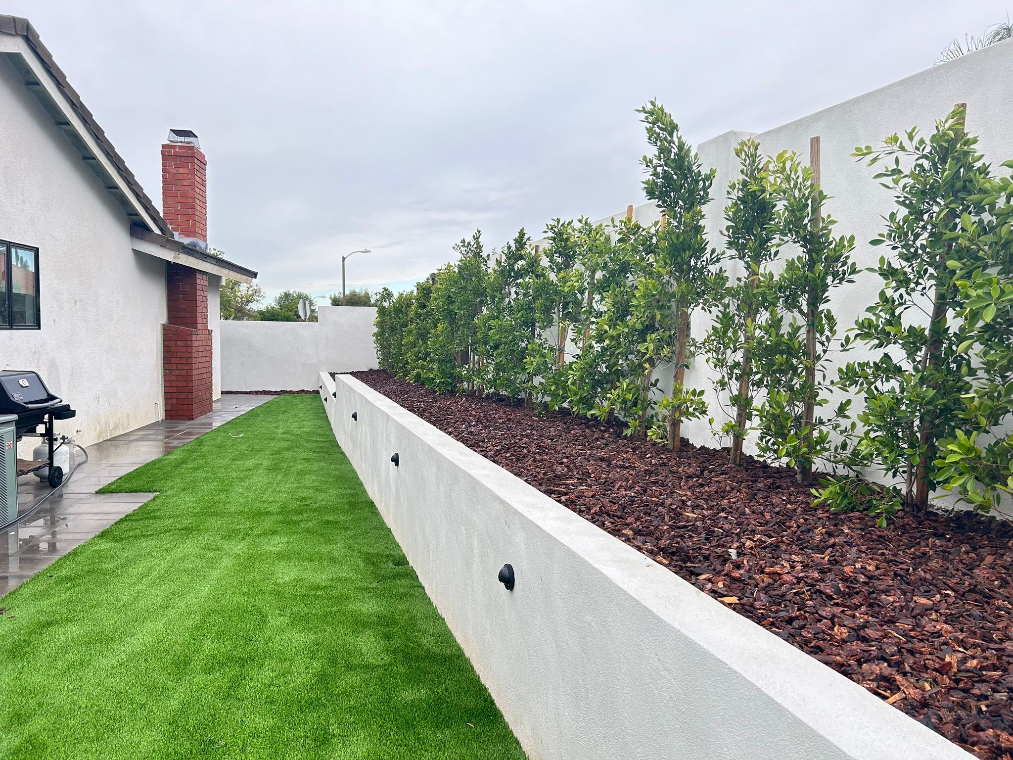 Retaining wall — New Vision Builders