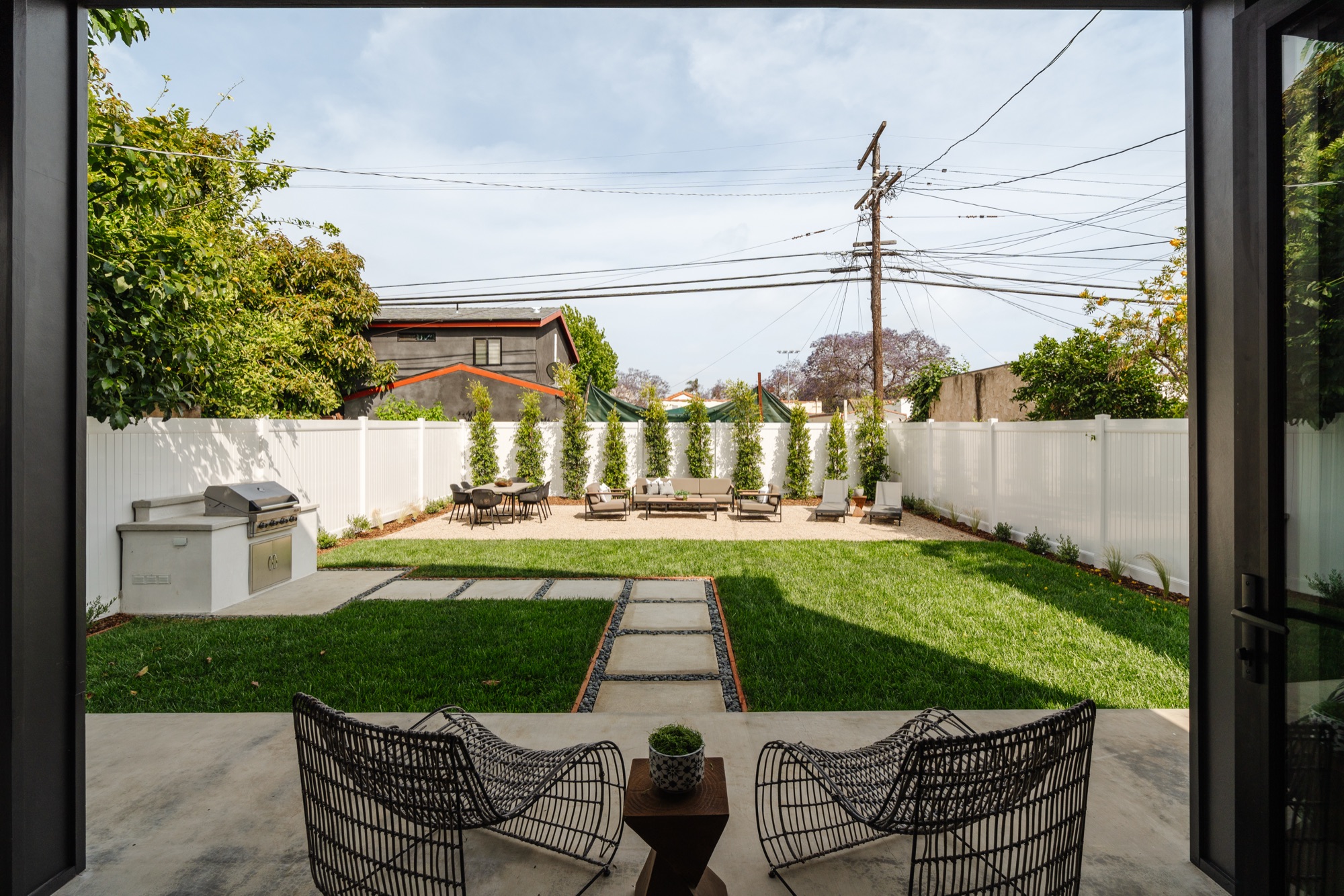 Backyard - Grover family — New Vision Builders