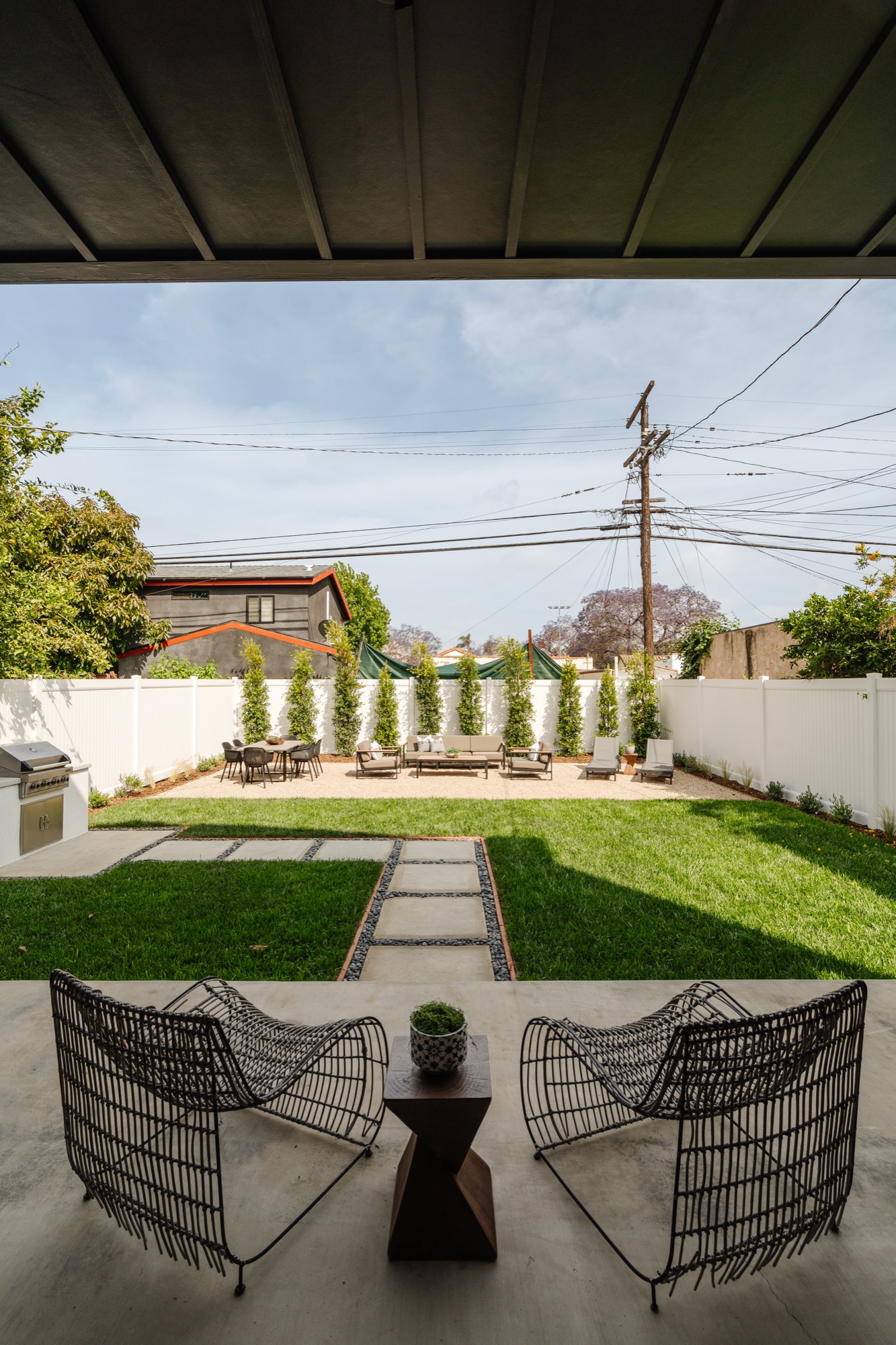 Backyard - Grover family — New Vision Builders