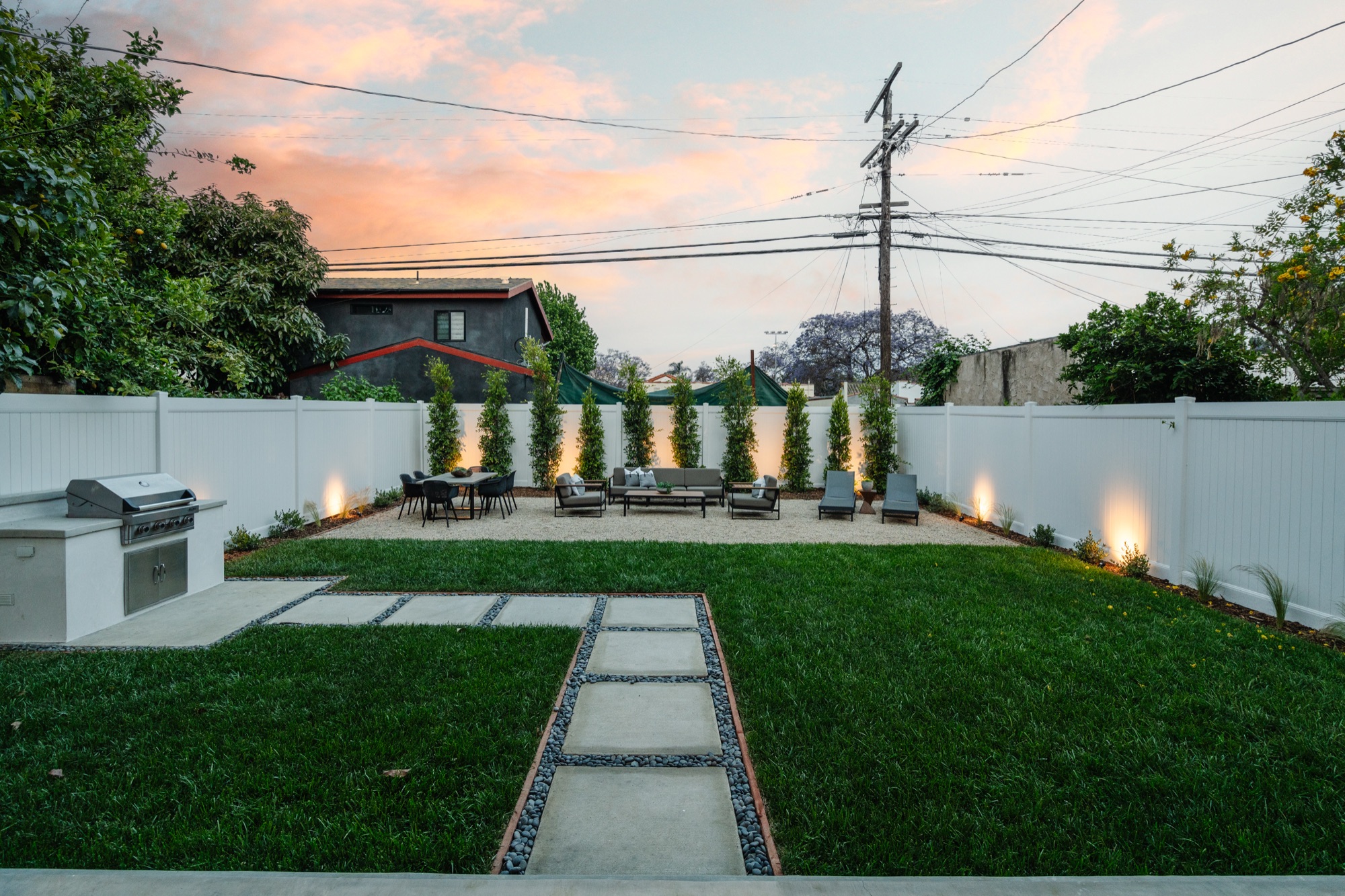 Backyard - Grover family — New Vision Builders